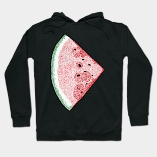 Watermelon Illustration Hoodie